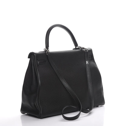 Hermes Togo Kelly Retourne 35 Black 4 of 29