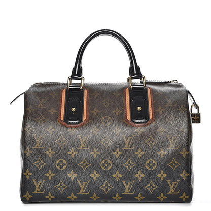 Louis Vuitton Monogram Mirage Speedy 30 Black 1 of 8