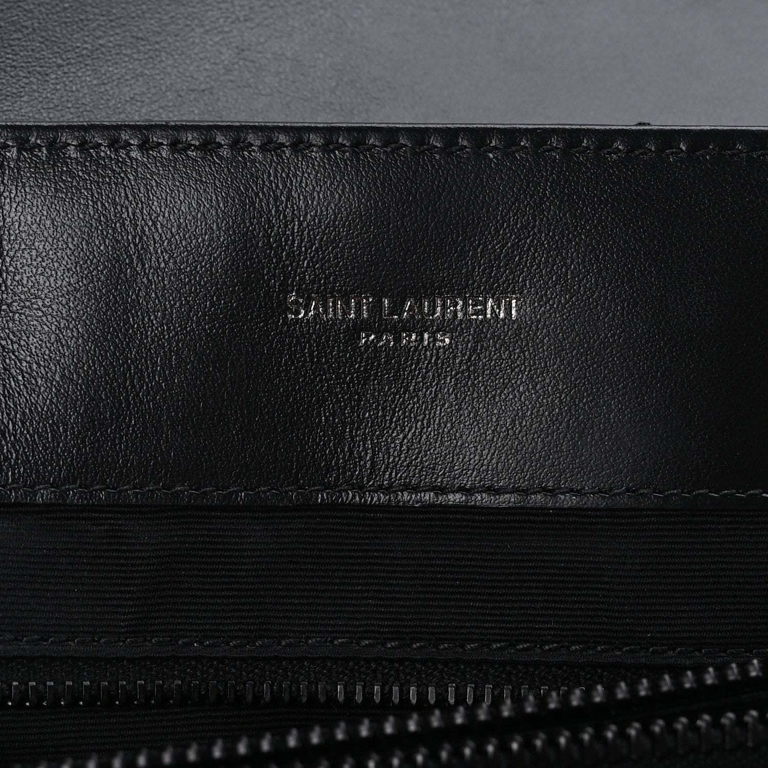 Saint Laurent Calfskin Y Quilted Monogram Large Loulou Chain Satchel Black 6 of 9