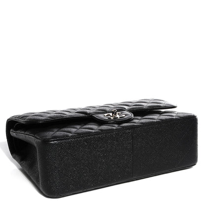 Chanel Caviar Quilted Jumbo Double Flap Black 4 of 9