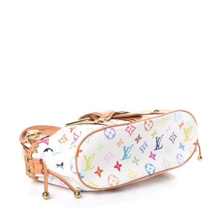 Louis Vuitton Monogram Multicolor Theda GM White 4 of 9