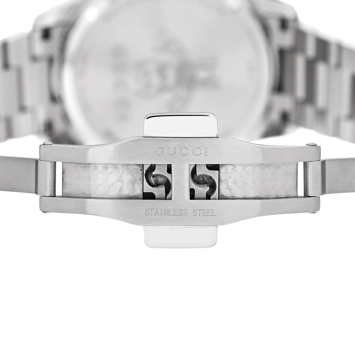 Gucci Stainless Steel 32mm G-Timeless Bee Quartz Watch Pink 5 of 6