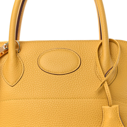Hermes Taurillon Clemence Bolide 31 Jaune Ambre 11 of 11