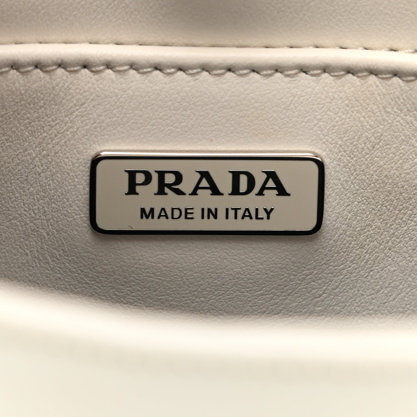 Spazzolato Cleo Shoulder Bag White