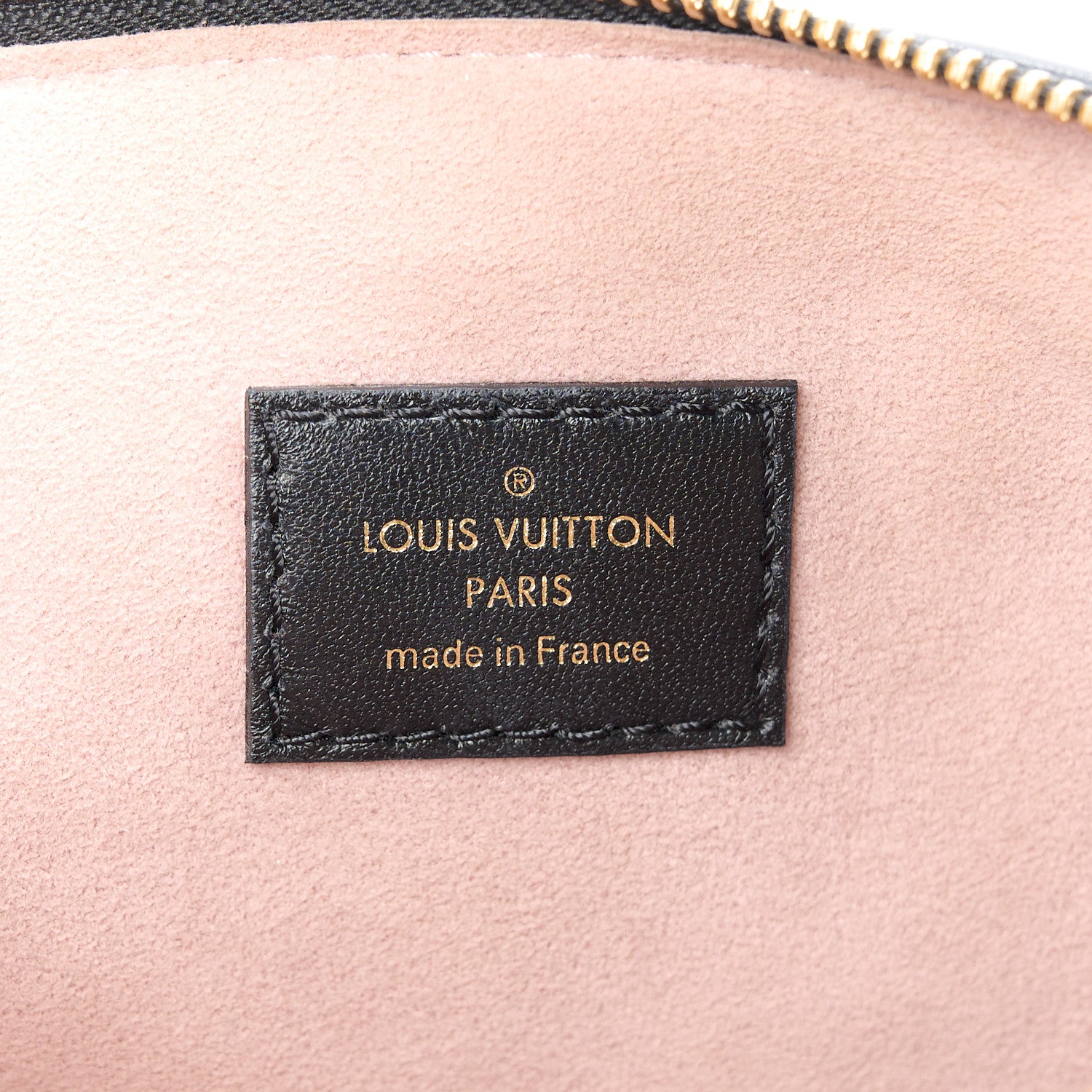 Louis Vuitton LOUIS VUITTON Lambskin Embossed Monogram Coussin PM Black 8 of 12