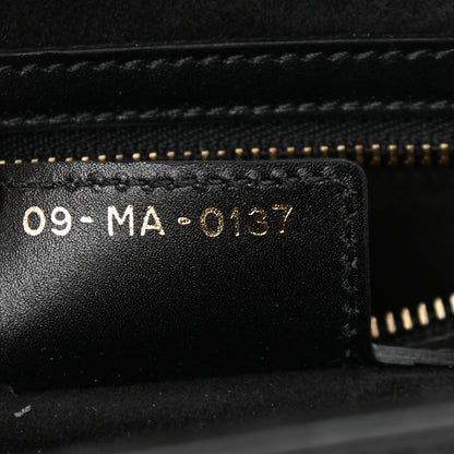 Christian Dior Calfskin D Fence Saddle Bag Black 7 of 11