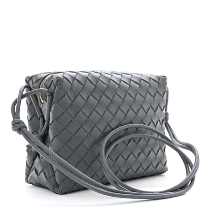 Bottega Veneta Nappa Intrecciato Small Loop Camera Bag Thunder 3 of 9