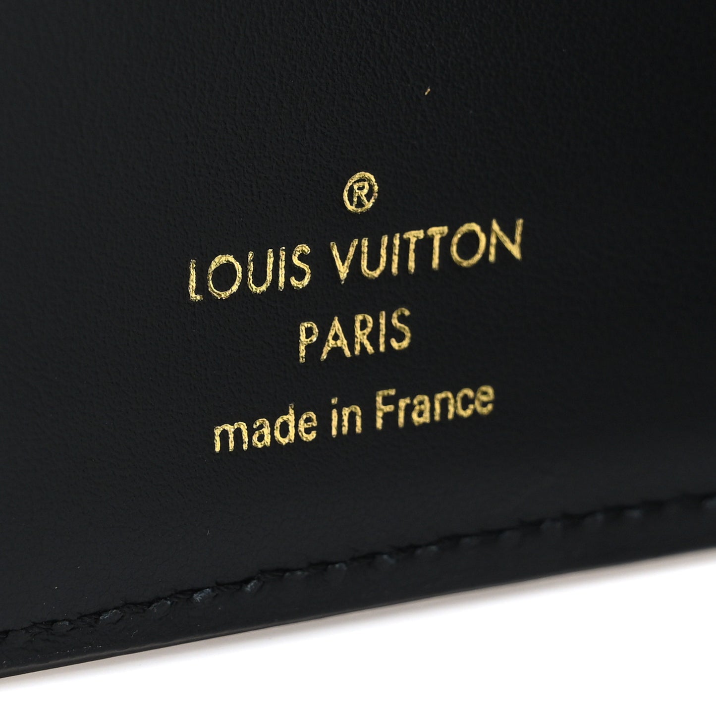 Lambskin Embossed Monogram LV Ski Lou Coussin Wallet Black Pink