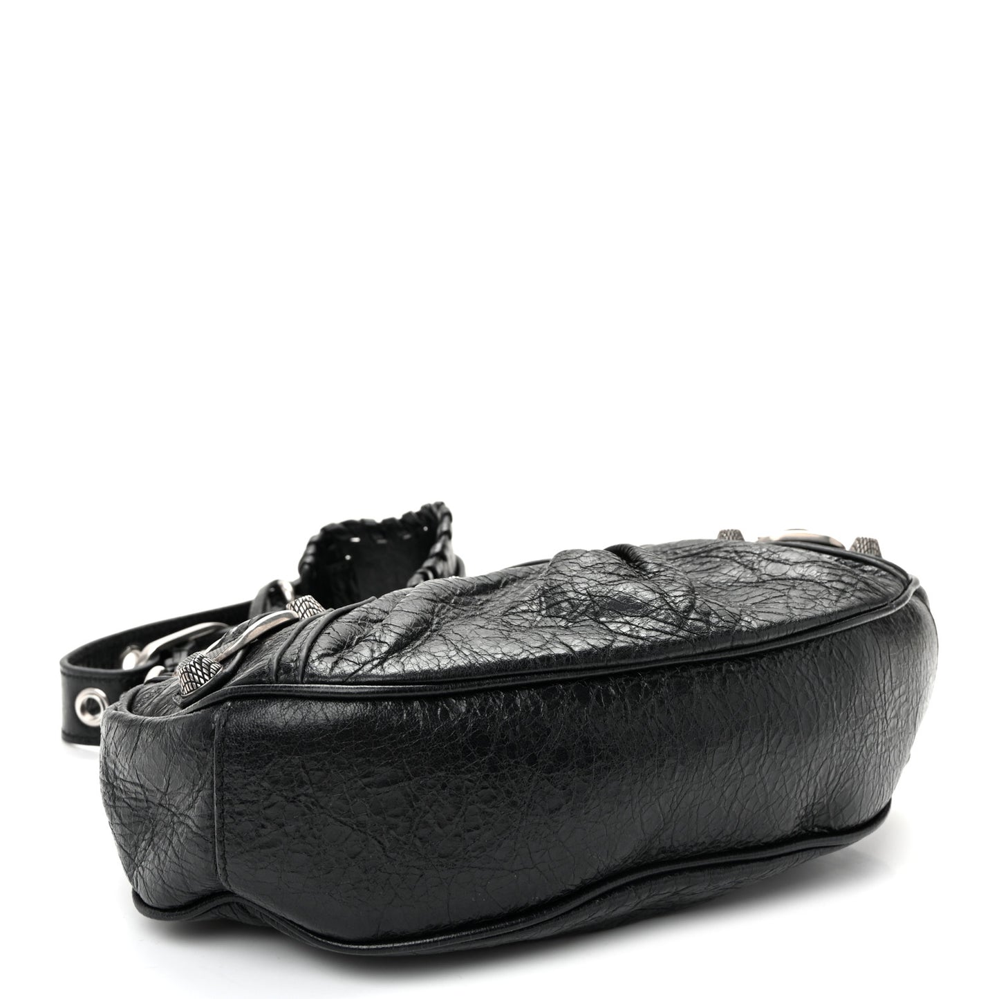 Agneau Arena Le Cagole Shoulder Bag XS Black