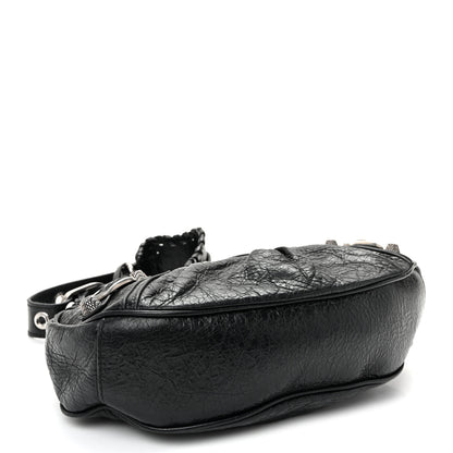 Balenciaga Agneau Arena Le Cagole Shoulder Bag XS Black 5 of 11