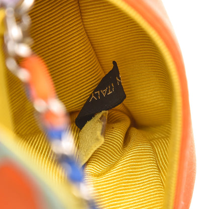 Chanel Satin Convertible Micro Flap Multicolor 10 of 16