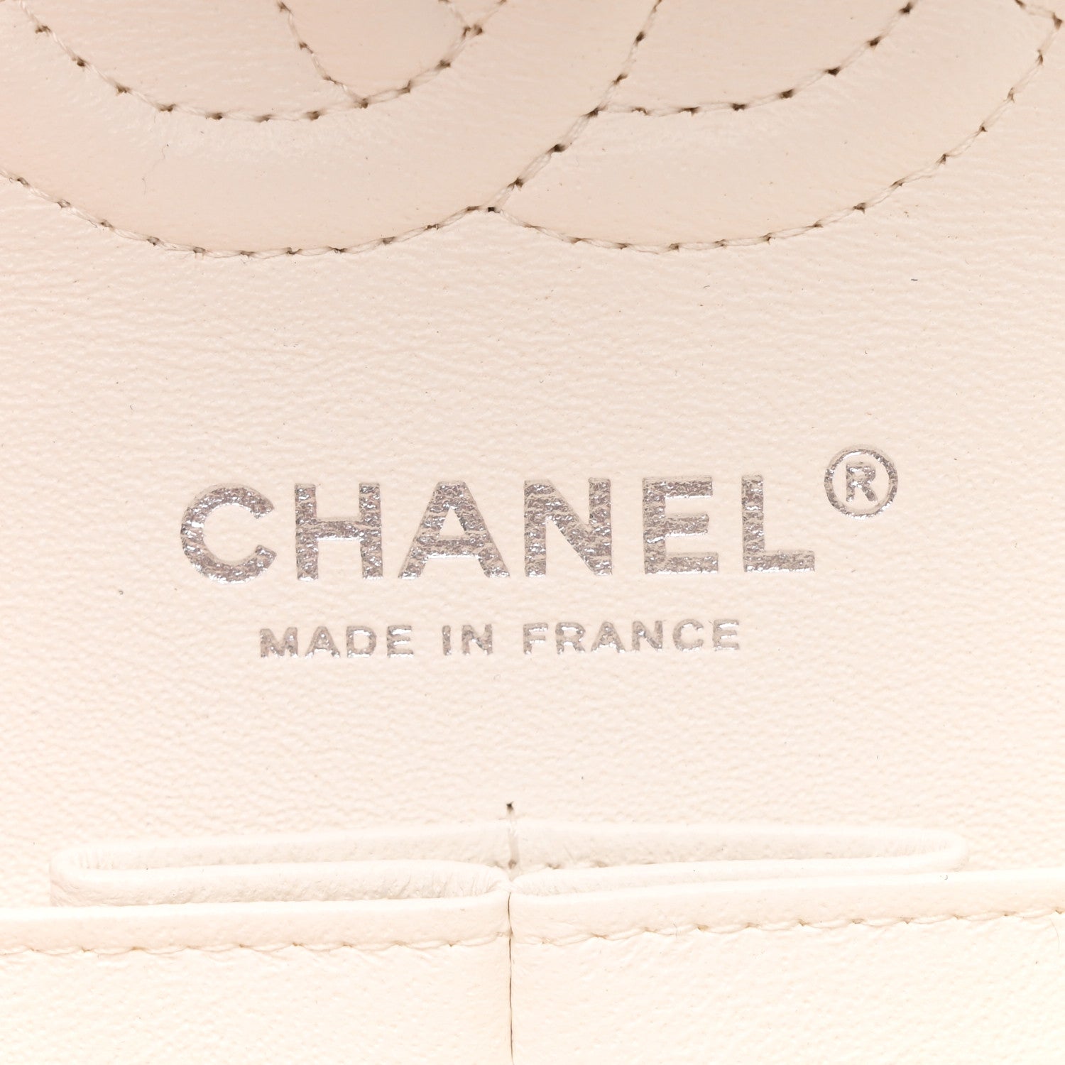 Chanel Caviar Quilted Small Double Flap White 5 of 9