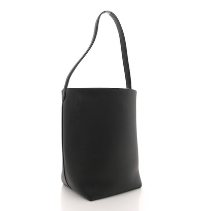 The Row Grained Calfskin Medium N/S Park Tote Black 3 of 11