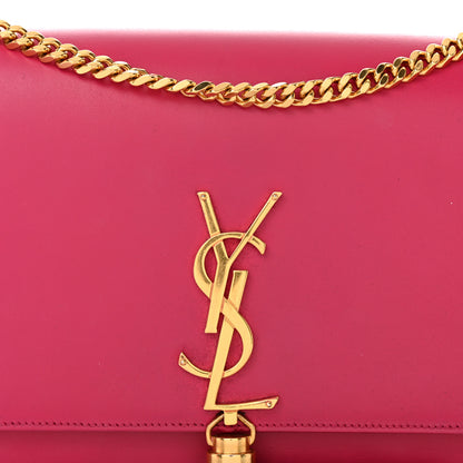Saint Laurent Smooth Calfskin Classic Monogram Kate Tassel Chain Wallet Pink 9 of 12