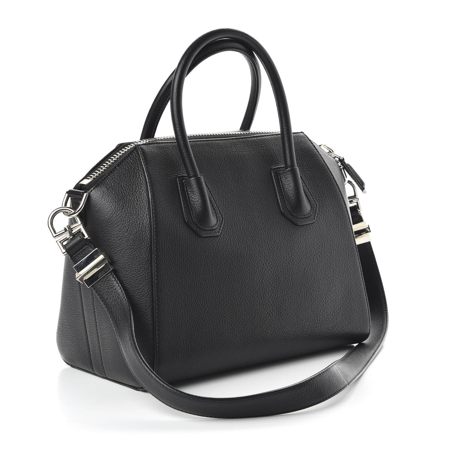Sugar Goatskin Small Antigona Black