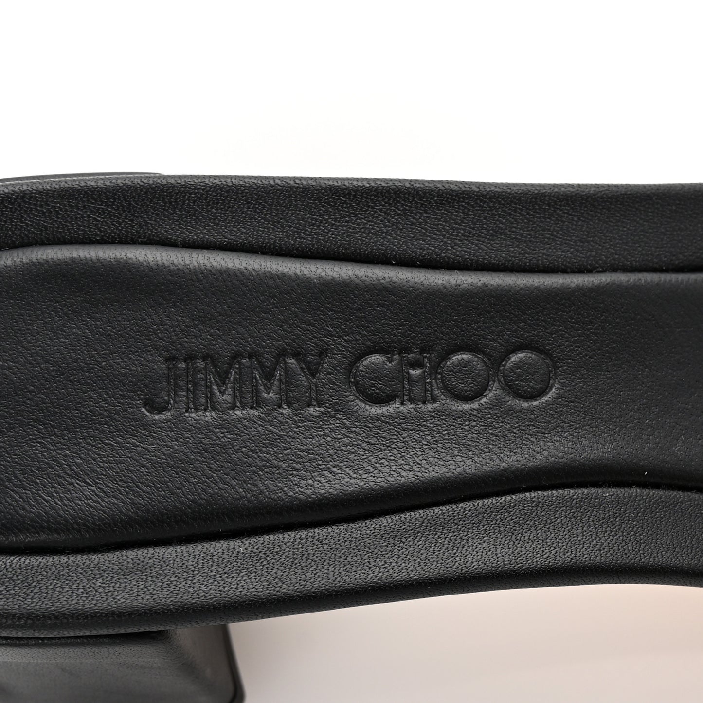 Smooth Calfskin Hawke 40 Mule Sandals 35.5 Black