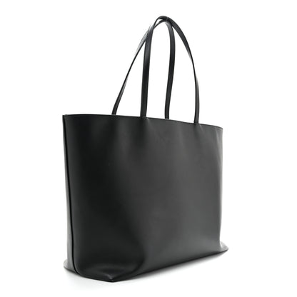 Dolce & Gabbana Calfskin Medium DG Logo Shopper Tote Black 3 of 12