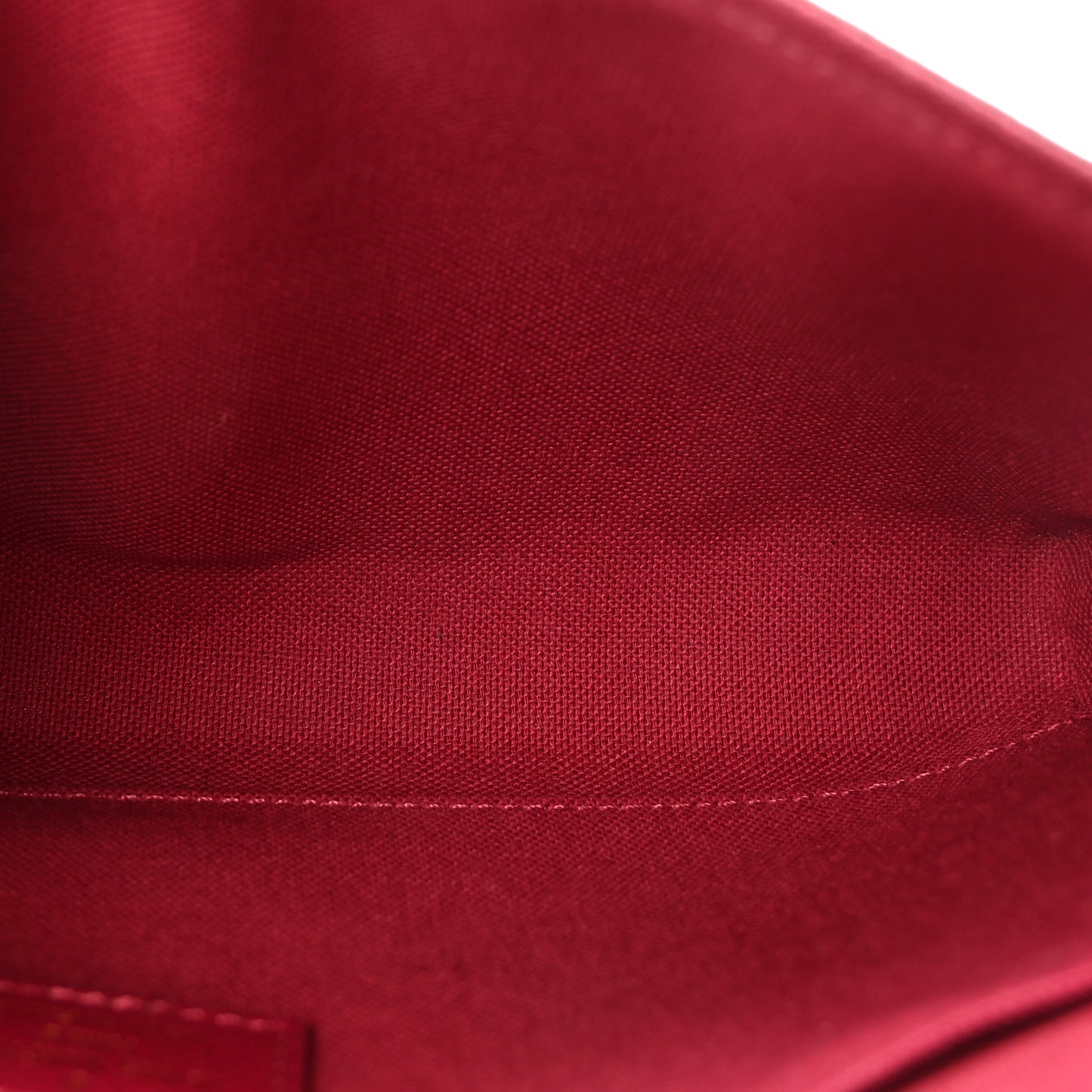 Monogram Pochette Felicie Chain Wallet Fuchsia