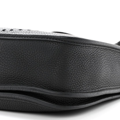 Hermes Taurillon Clemence Evelyne III PM Black 10 of 10