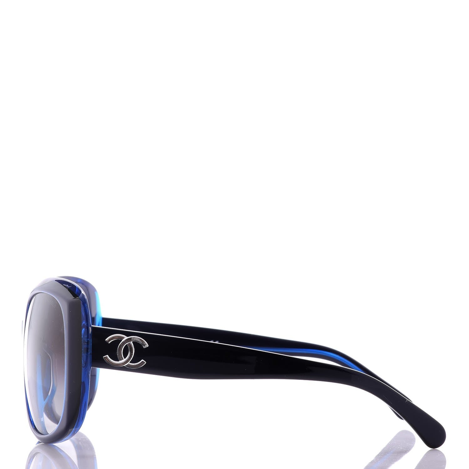 Chanel CC Sunglasses 5183 Blue 2 of 8