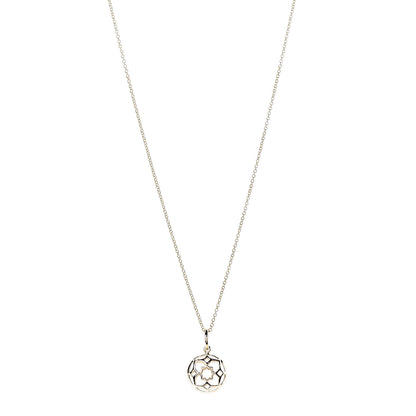 Tiffany 18K Yellow Gold Paloma Picasso Zellige Medallion Pendant Necklace 1 of 7