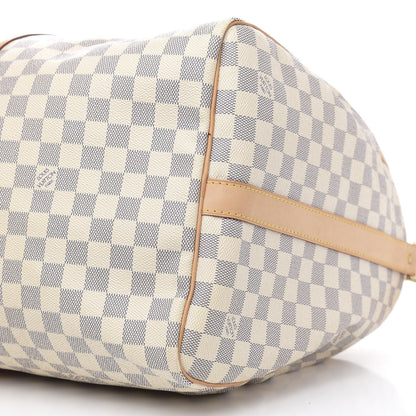 Louis Vuitton Damier Azur Keepall Bandouliere 55 8 of 16