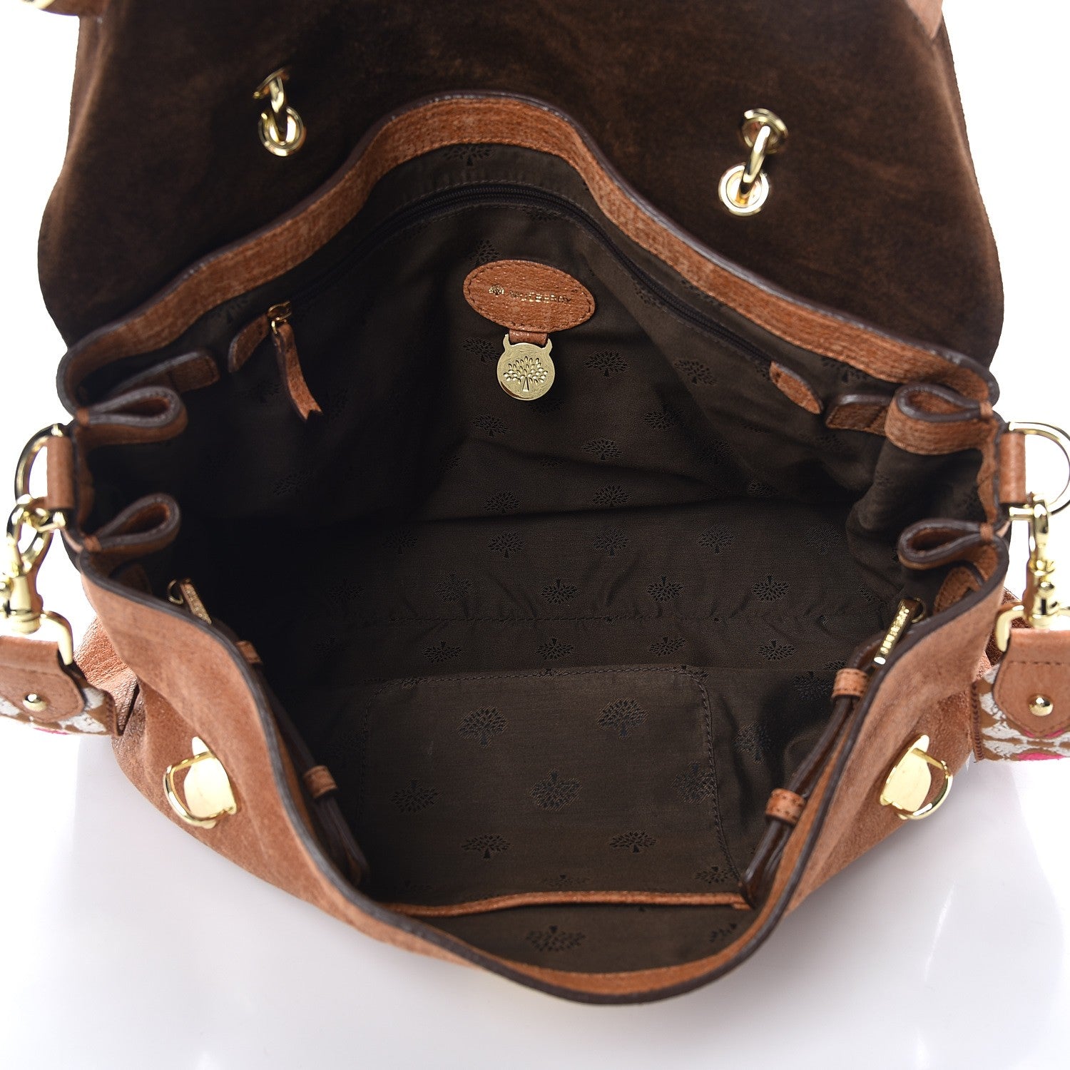 Mulberry Sparkle Tweed Oversized Edie Oak 5 of 10