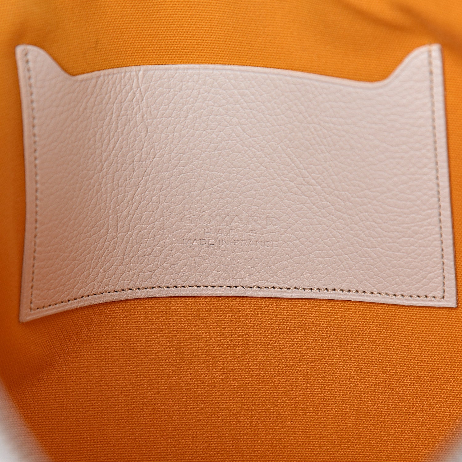 Goyard Goyardine Senat Pochette MM White 6 of 8