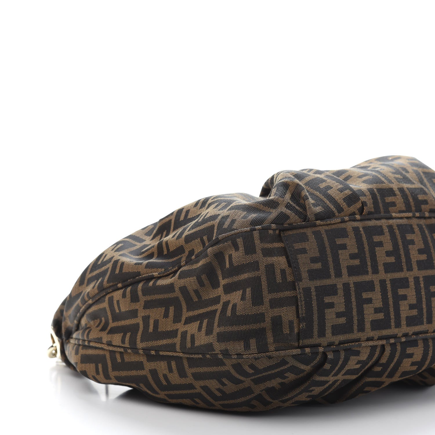 Fendi Zucca Patent Mia Hobo Tobacco 7 of 12