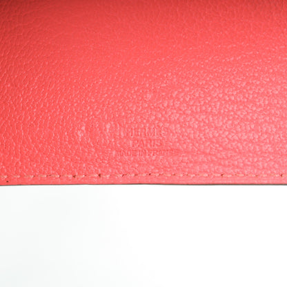 Hermes Chevre Mysore Tarmac PM Passport Holder Rose Lipstick 8 of 8