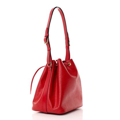 Louis Vuitton Epi Petit Noe Castillan Red 3 of 18