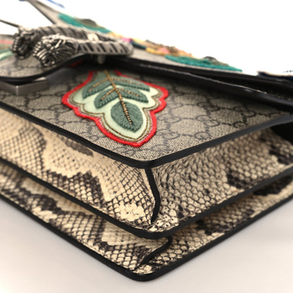 Gucci GG Supreme Monogram Python Embroidered Small Dionysus Shoulder Bag 9 of 9