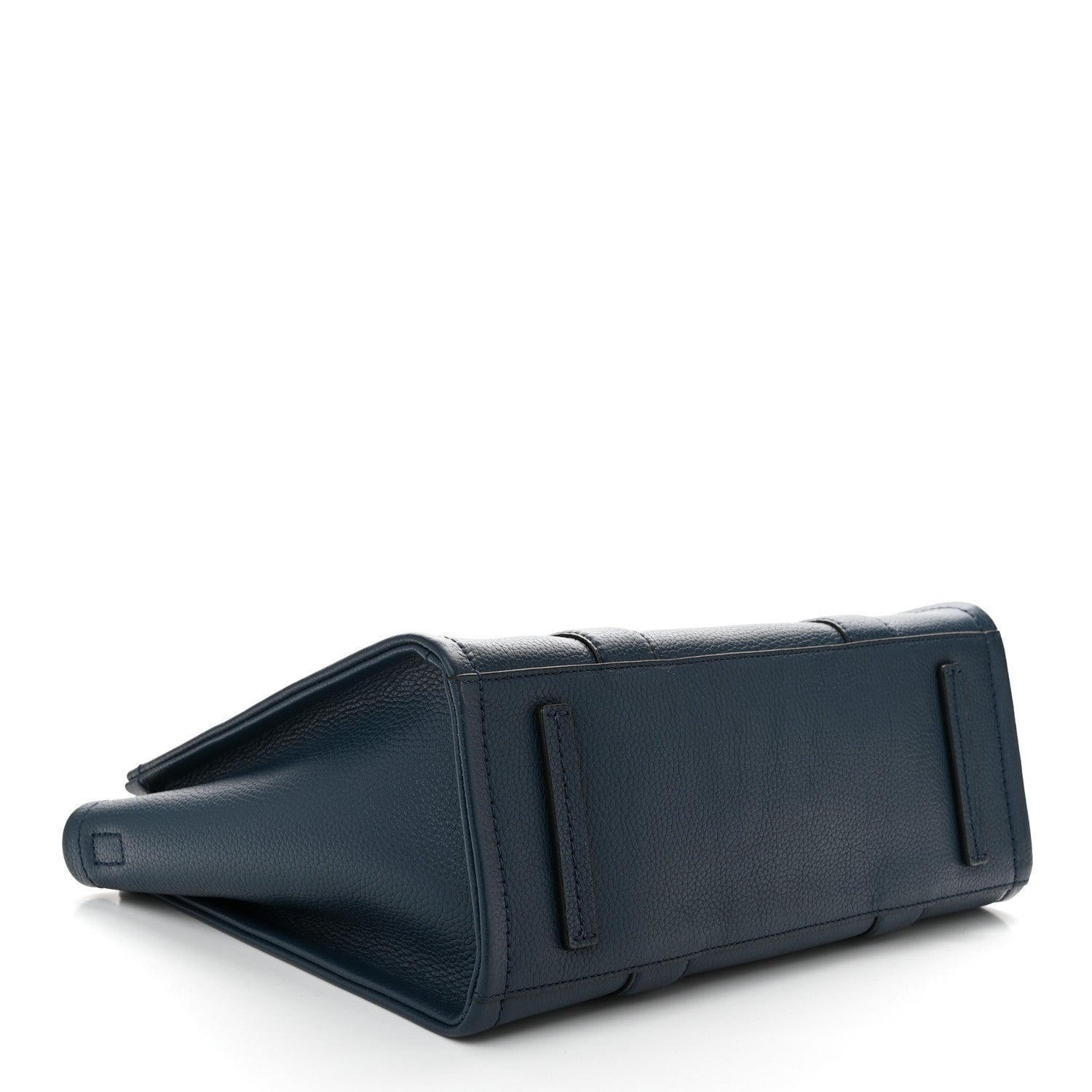 Marc Jacobs Grained Calfskin Medium The Tote Bag Blue Sea 4 of 11