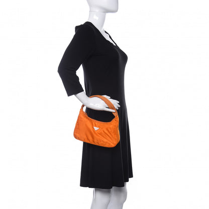 Prada Tessuto Nylon Sport Shoulder Bag Orange 2 of 10
