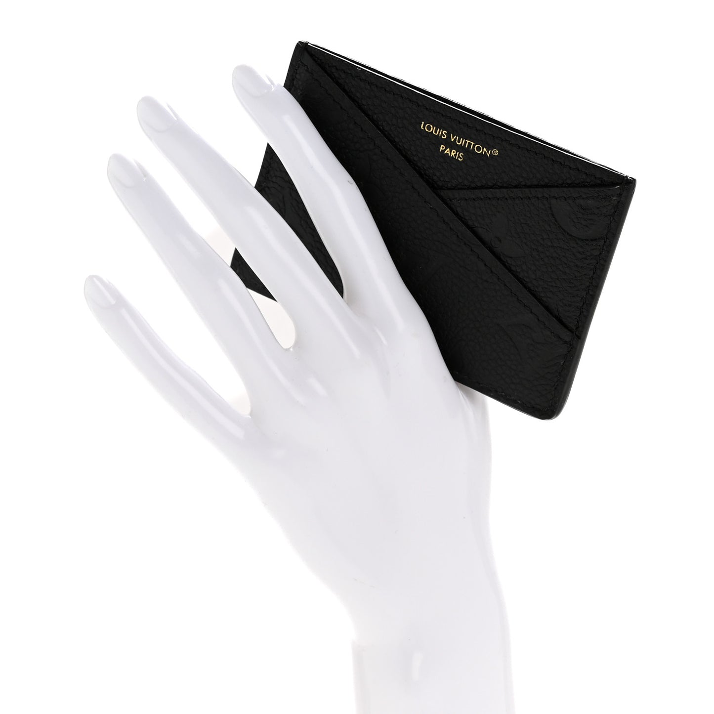 Empreinte Criss Cross Card Holder Black