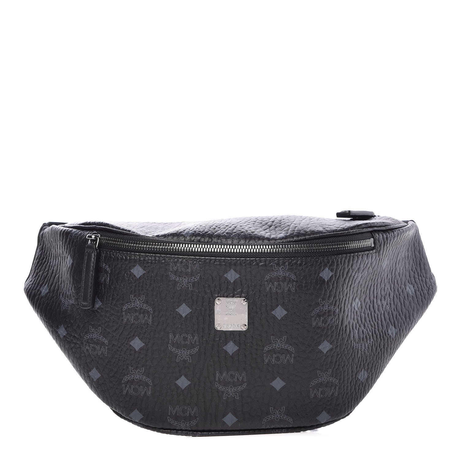 MCM Visetos Stark Belt Bag Black 1 of 9