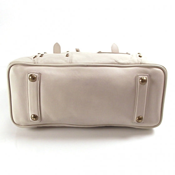 Lambskin Riveting Ecru