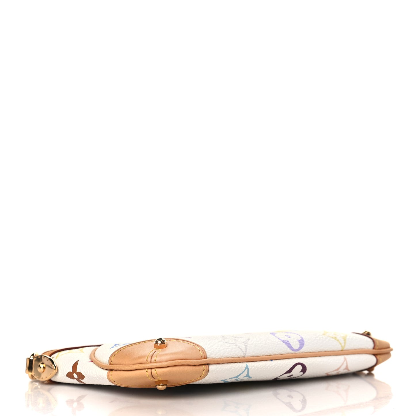 Monogram Multicolor Pochette Milla MM White