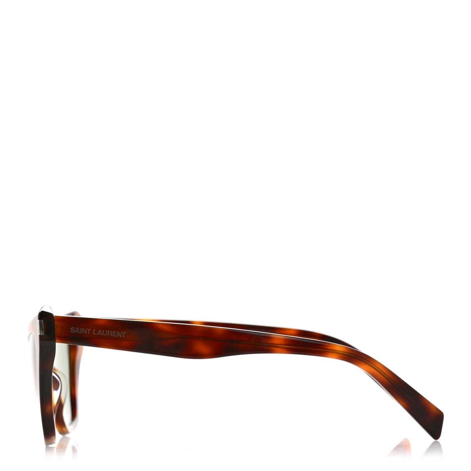 Saint Laurent Acetate New Wave Cat Eye Sunglasses SL 466 Tortoise 3 of 8