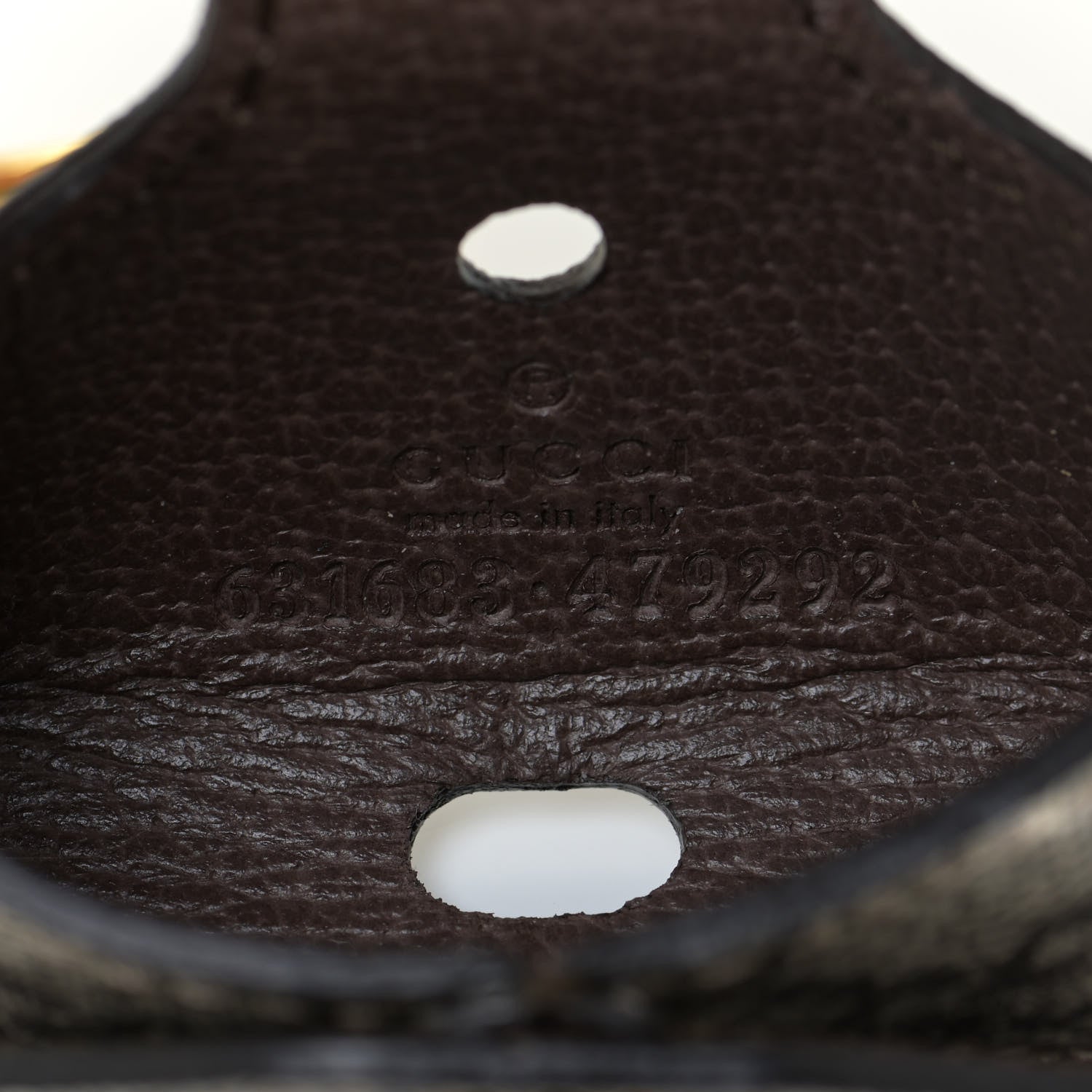 Gucci GG Supreme Monogram Ophidia AirPods Pro Case 4 of 9