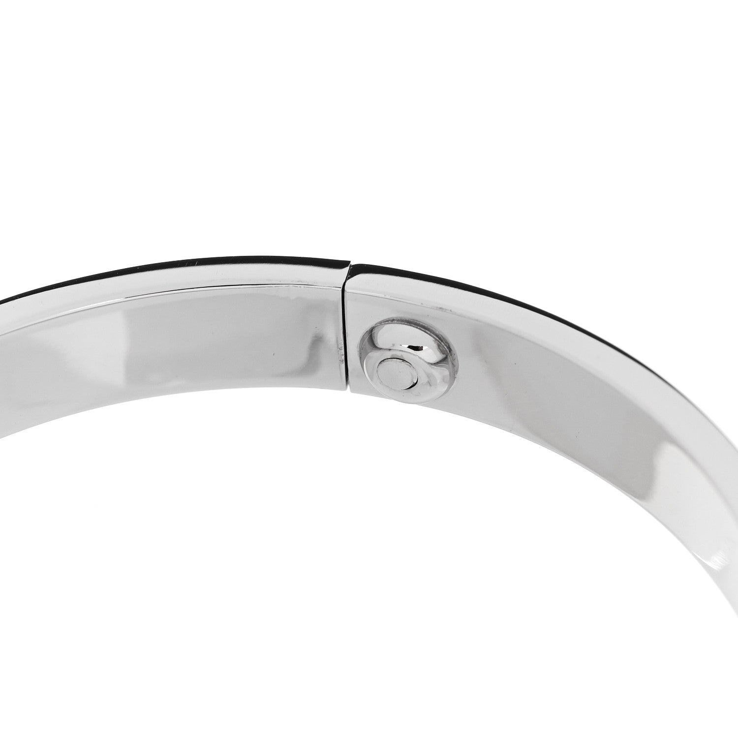 Cartier 18K White Gold LOVE Bracelet 17 7 of 8