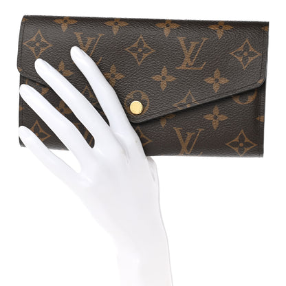Louis Vuitton Monogram Sarah Wallet NM 2 of 8