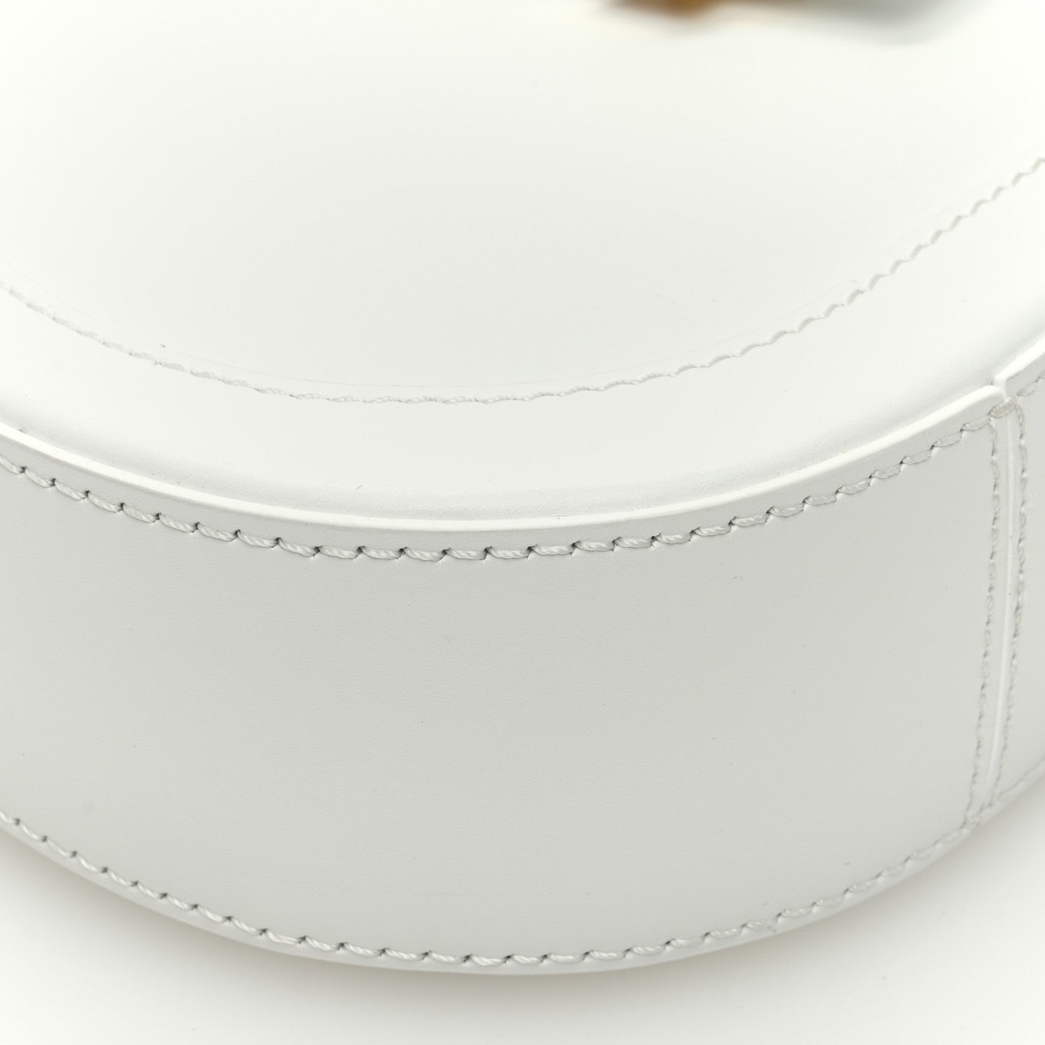 Versace Calfskin Small Greca Goddess Hobo White 8 of 9