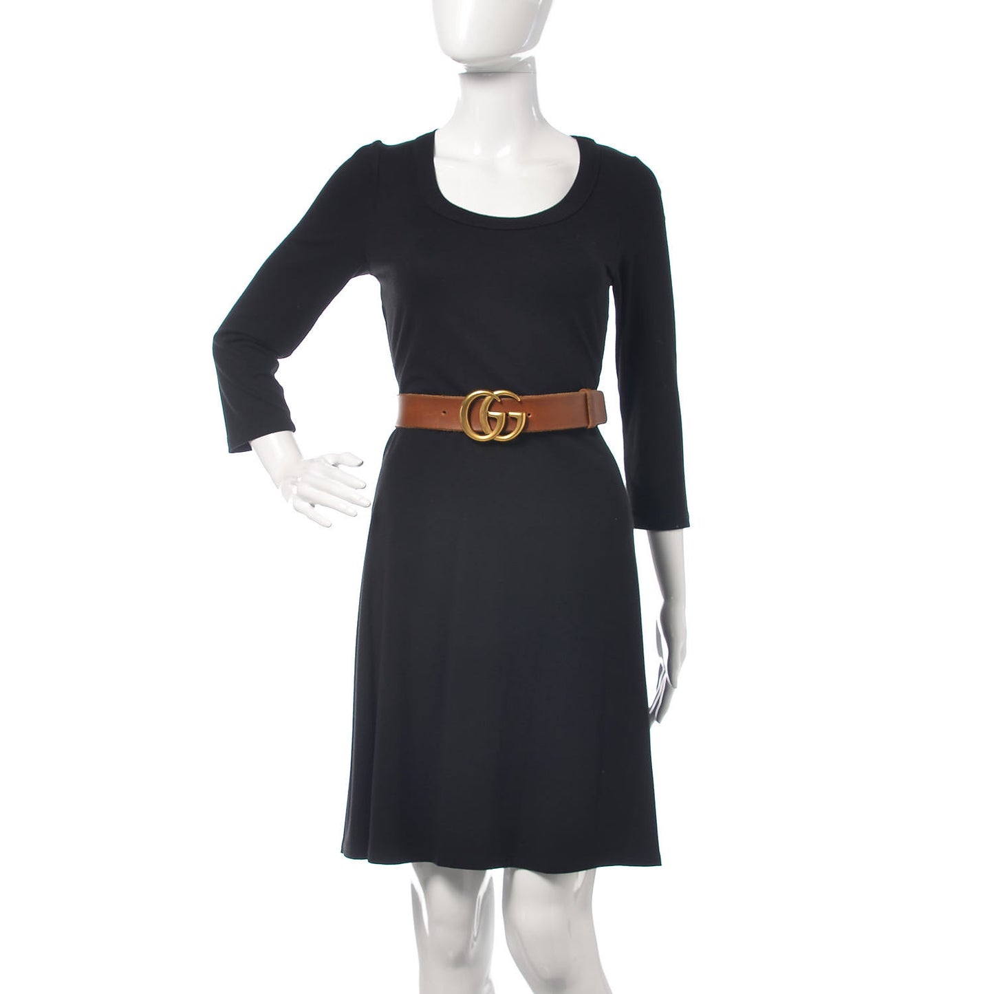 Faded Calfskin Double G 40mm Belt 80 32 Cuir