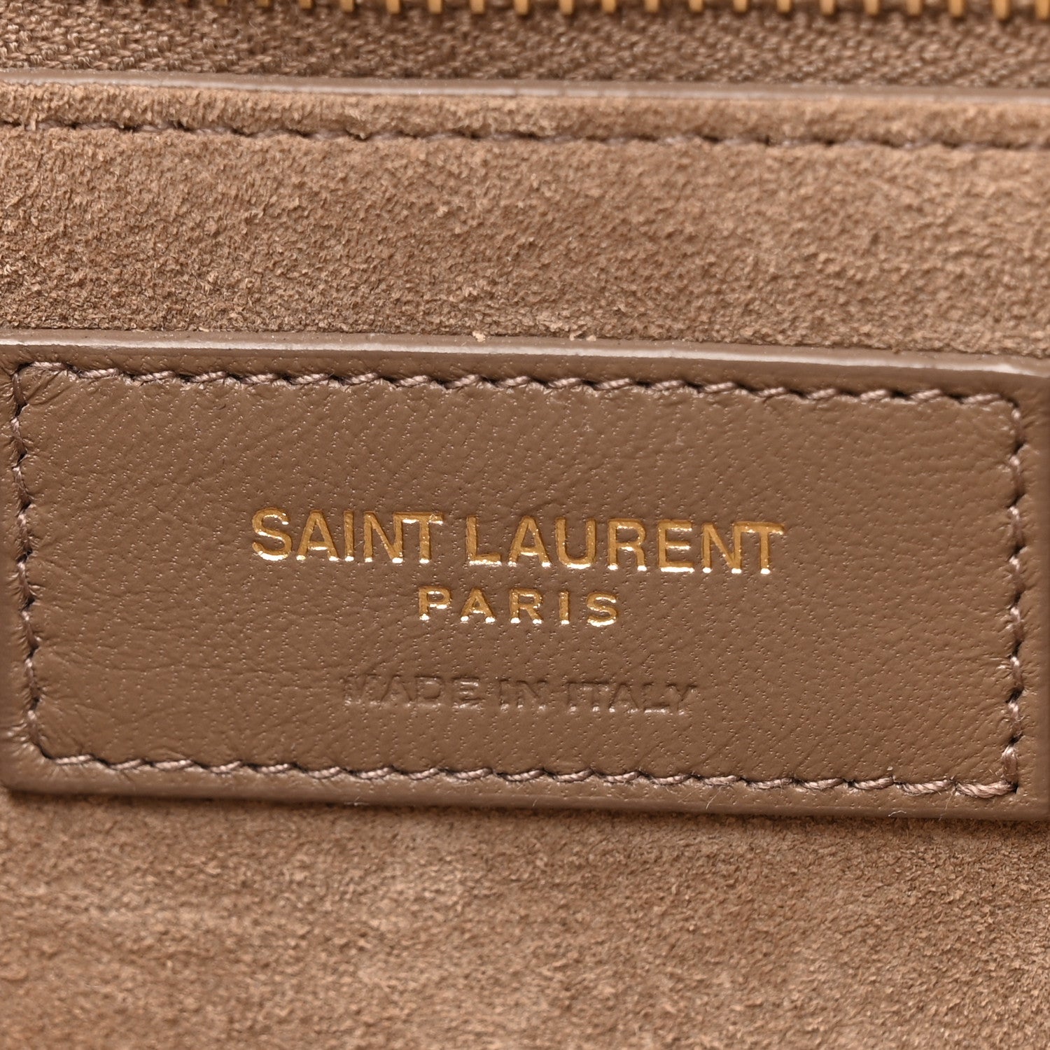 Saint Laurent Smooth Calfskin Le 5 A 7 Hobo Taupe 6 of 12