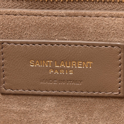 Saint Laurent Smooth Calfskin Le 5 A 7 Hobo Taupe 6 of 12