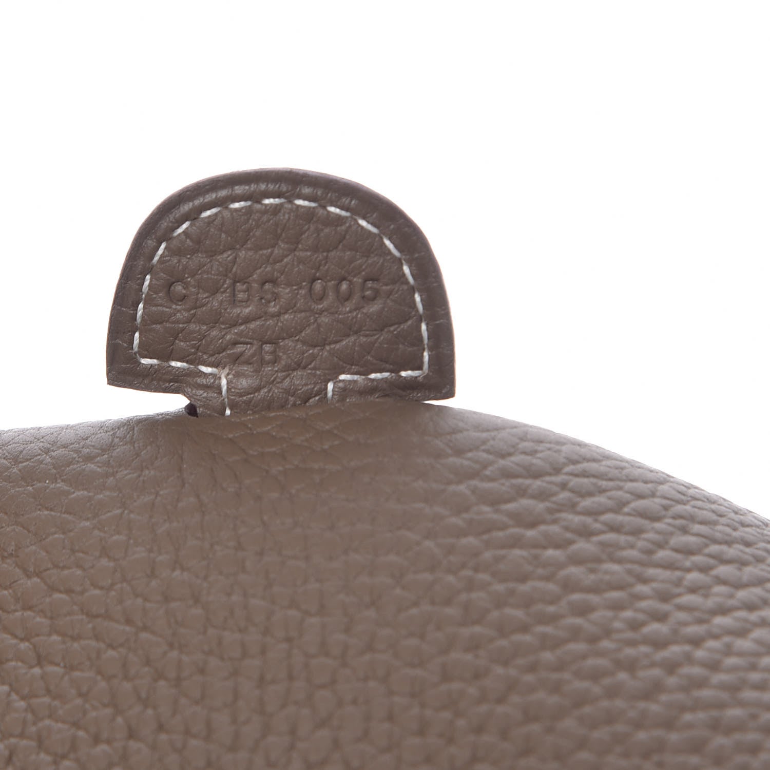 Hermes Taurillon Clemence Evelyne III PM Etoupe 7 of 11