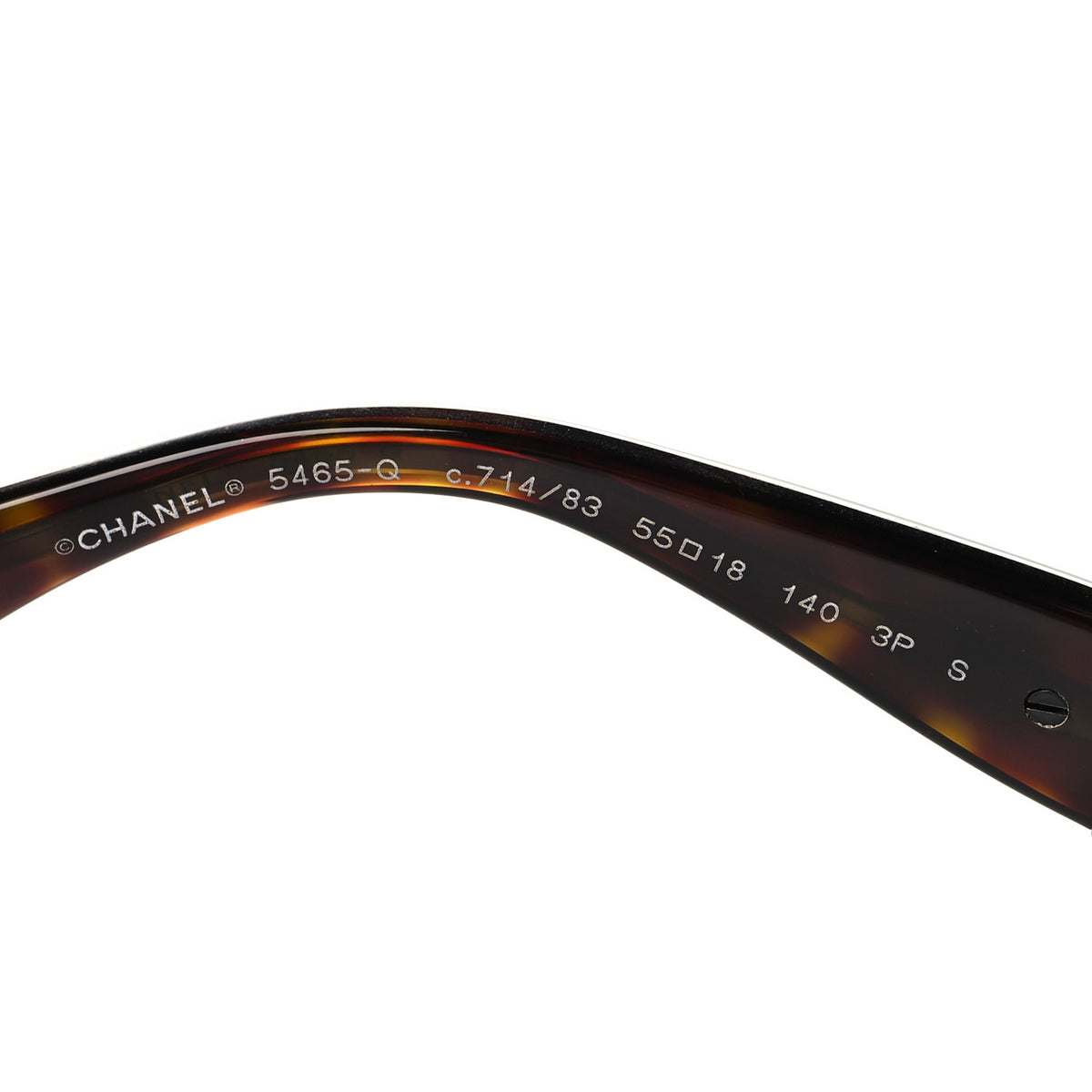 Acetate Chain Sunglasses 5465-Q Tortoise