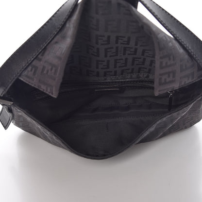 Fendi Zucchino Baguette Black 5 of 8