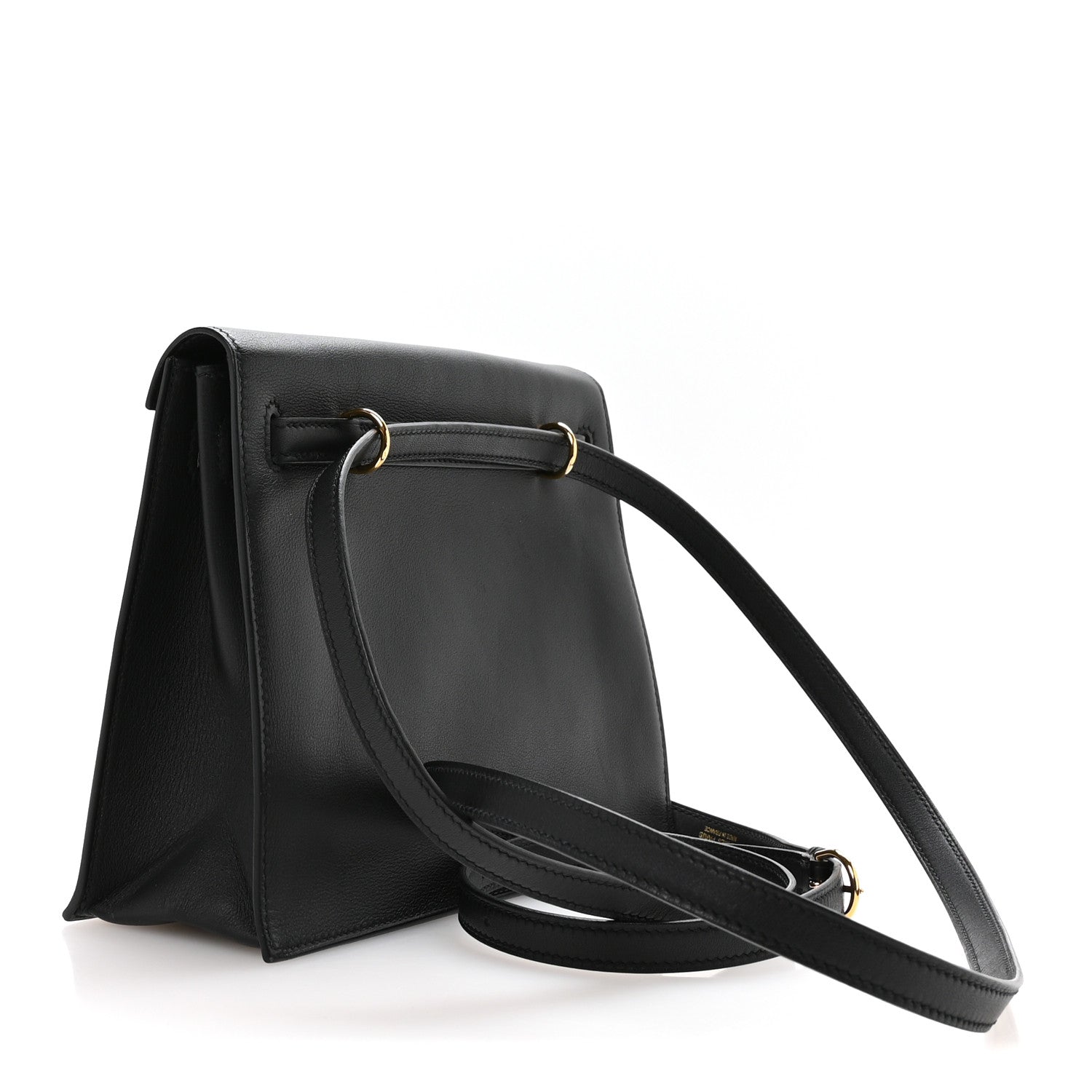 Hermes Swift Kelly Danse II Belt Bag Black 2 of 11